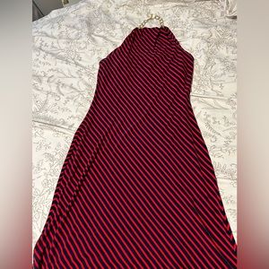 Ralph Lauren stripped halter dress